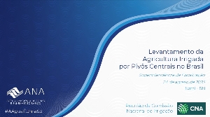 Levantamento da agricultura irrigada por pivôs centrais no Brasil