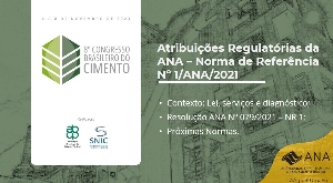 Atribuições regulatórias da ANA : norma de referência nº 1/ANA/2021
