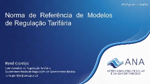 Norma de referência de modelos de regulação tarifária