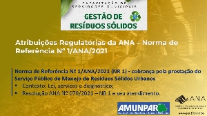 Atribuições regulatórias da ANA : norma de referência nº 1/ANA/2021