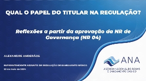 Qual papel do titular na regulação? : reflexões a partir da aprovação da NR de governança (NR 04)