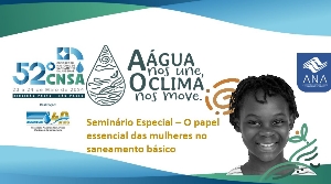Seminário especial : o papel essencial das mulheres no saneamento básico