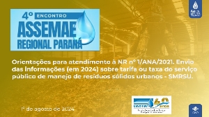 Orientações para atendimento à NR nº 1/ANA/2021 : envio das informações (em 2024) sobre tarifa ou taxa do serviço público de manejo de resíduos urbanos - SMRSU
