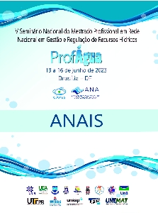Anais V Seminário Nacional do ProfÁgua [recurso eletrônico] : 13 a 16 e junho de 2023, Brasília - DF