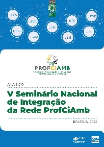 Anais do V Seminário Nacional de Integração da Rede ProfCiAmb