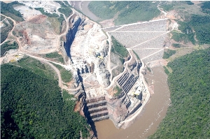 Ombreiras da Barragem Campos Novos