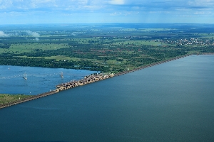 Sobrevoo à bacia do rio Grande