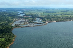 Sobrevoo à bacia do rio Grande