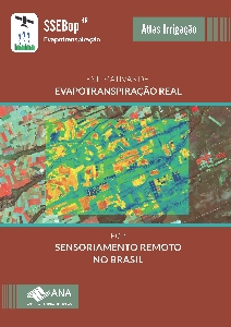 Estimativas de evapotranspiração real por sensoriamento remoto no Brasil