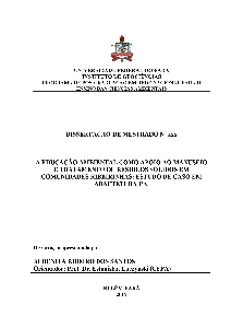 A educação ambiental como apoio ao manuseio e tratamento de resíduos sólidos em comunidades ribeirinhas : estudo de caso em Abaetetuba-PA