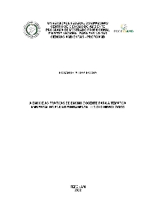 A BNCC e as práticas de ensino docente para a temática ambiental no ensino fundamental I : ciclo hidrológico